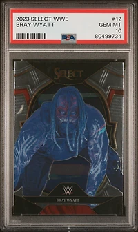 2023 Panini Select Wwe 12 Bray Wyatt PSA 10