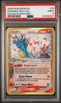 2006 Pokemon Ex Holon Phantoms 10 Kingdra PSA 9