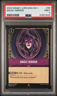 2023 Disney Lorcana En 1-the First Chapter 66 Magic Mirror PSA