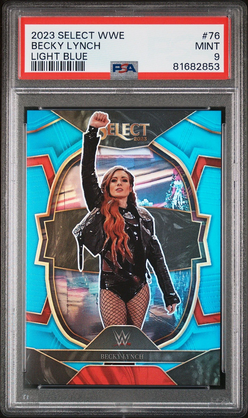 2023 Panini Select Wwe 76 Becky Lynch PSA 9