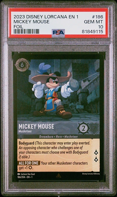 2023 Disney Lorcana En 1-the First Chapter Mickey Mouse