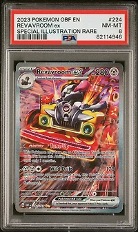 2023 Pokemon Obf En-obsidian Flames 224 Revavroom Ex Special Illustration Rare PSA