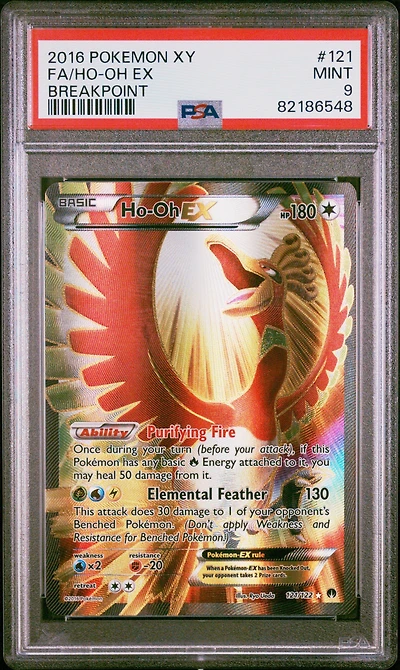 2016 Pokemon Xy Breakpoint 121 Fa/ho PSA 9