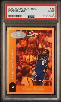 2000 Hoops Hot Prospects 46 Kobe Bryant PSA 9