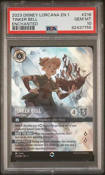 2023 Disney Lorcana En 1-the First Chapter Tinker Bell