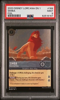 2023 Disney Lorcana En 1-the First Chapter Simba