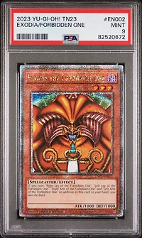 2023 Yu-gi-oh! Tn23-25th Anniversary Tin: Dueling Heroes En002 Exodia The Forbidden One PSA