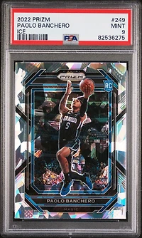 2022 Panini Prizm 249 Paolo Banchero PSA