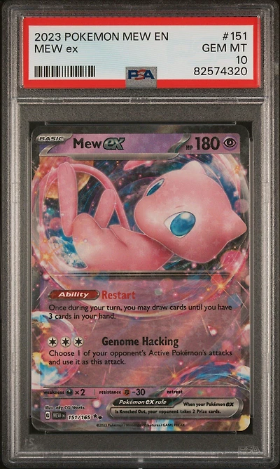 2023 Pokemon Mew En-151 151 Mew Ex PSA