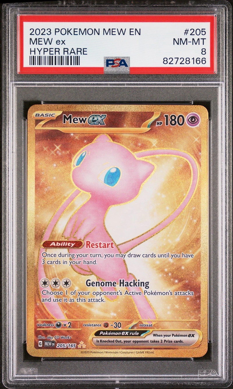 2023 Pokemon Mew En-151 205 Mew Ex Hyper Rare PSA