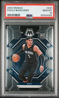 2022 Panini Mosaic 231 Paolo Banchero PSA
