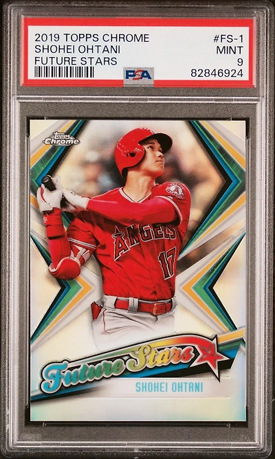 2019 Topps Chrome Future Stars Fs-1 Shohei Ohtani PSA