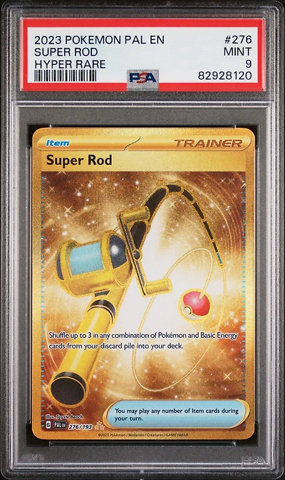 2023 Pokemon Pal En-paldea Evolved 276 Super Rod PSA 9