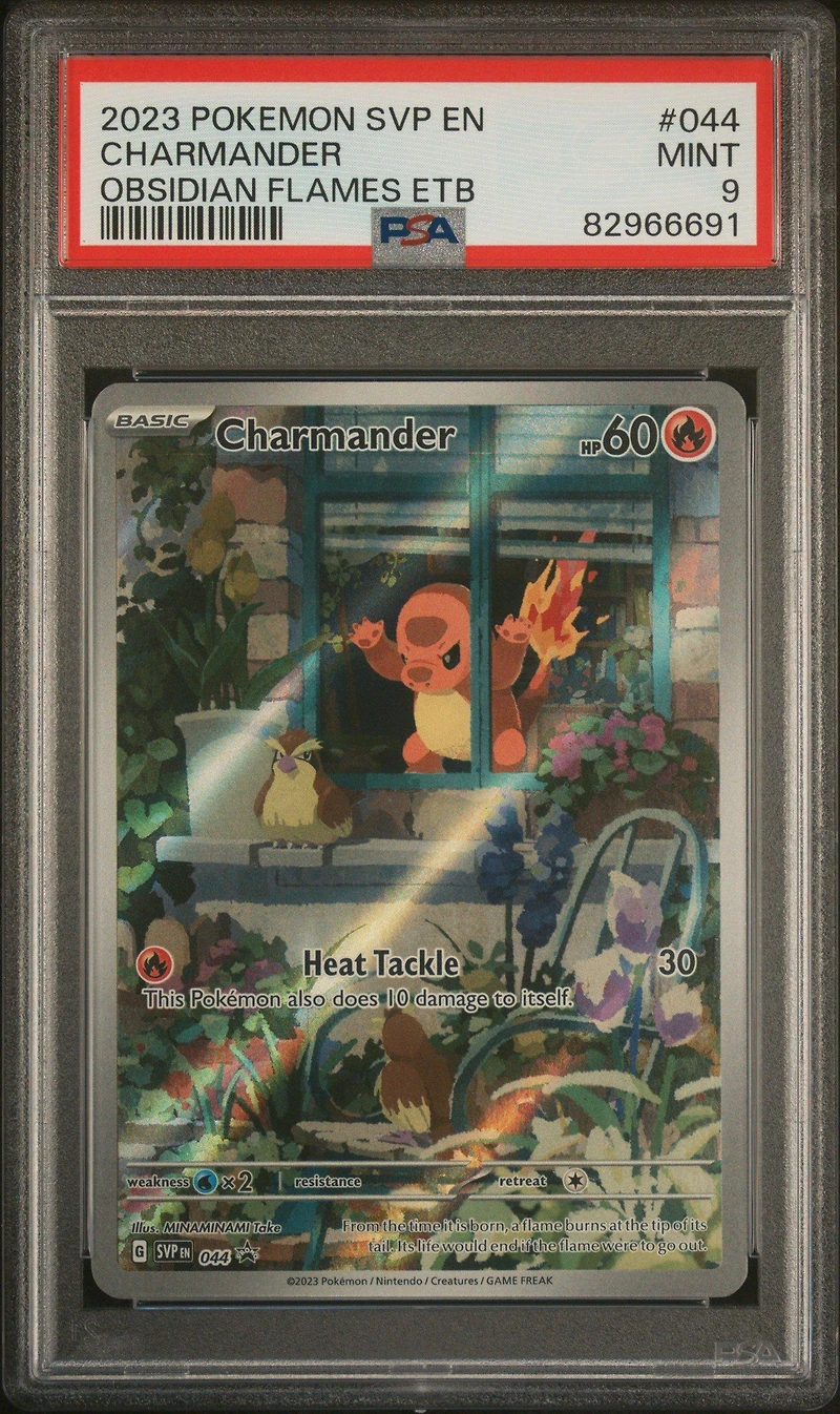 2023 Pokemon Svp En-sv Black Star Promo 044 Charmander PSA