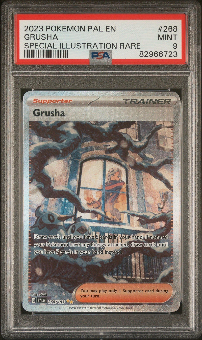 2023 Pokemon Pal En-paldea Evolved 268 Grusha PSA 9