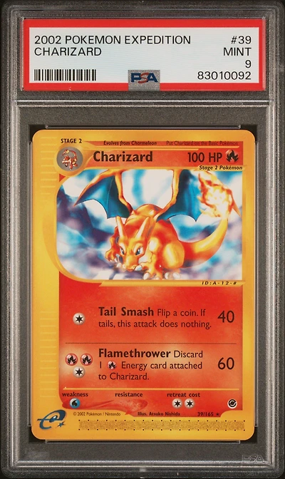 2002 Pokemon Expedition Charizard PSA