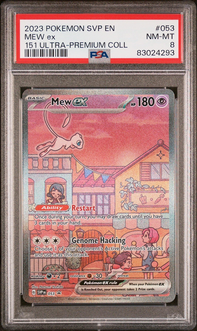 2023 Pokemon Svp En-sv Black Star Promo 053 Mew Ex PSA