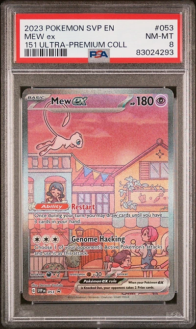 2023 Pokemon Svp En-sv Black Star Promo 053 Mew Ex PSA