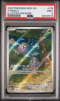 2023 Pokemon Mew En-151 178 Tangela PSA