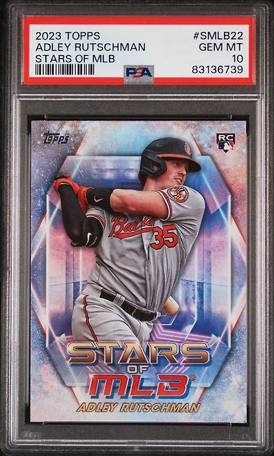 2023 Topps Stars Of Mlb Smlb22 Adley Rutschman PSA 10
