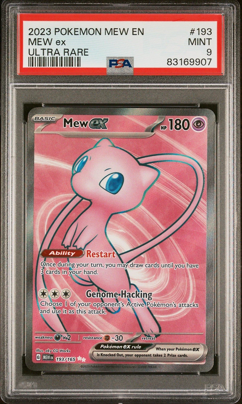 2023 Pokemon Mew En-151 Mew Ex PSA
