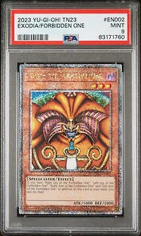 2023 Yu-gi-oh! Tn23-25th Anniversary Tin: Dueling Heroes En002 Exodia/forbidden One PSA 9