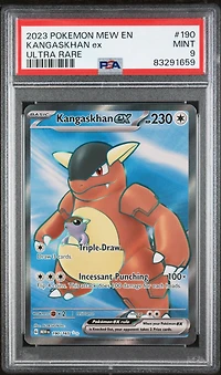 2023 Pokemon Mew En-151 190 Kangaskhan Ex Ultra Rare PSA