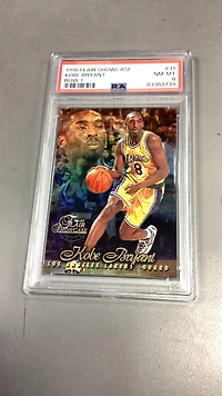 1996 Flair Showcase 31 Kobe Bryant Row 1 PSA 8