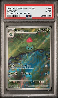 2023 Pokemon Mew En-151 167 Ivysaur PSA