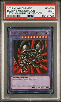 2023 Yu-gi-oh! Metal Raiders 25th Anniversary Edition En018 Black Skull Dragon PSA 9