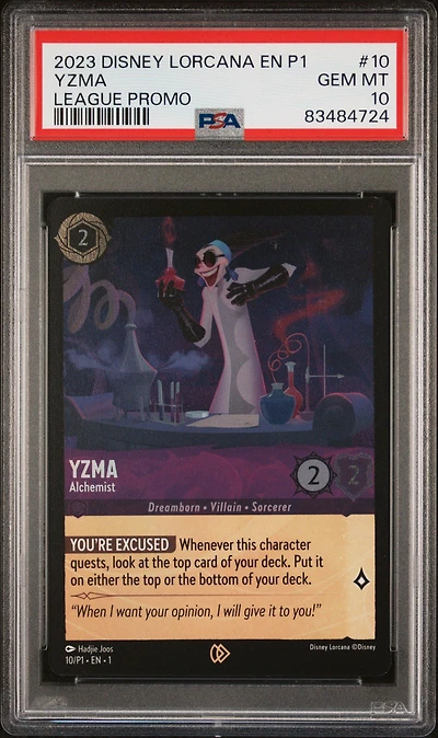 2023 Disney Lorcana En P1-promo 10 Yzma