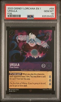 2023 Disney Lorcana En 1-the First Chapter 59 Ursula