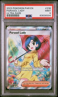 2023 Pokemon Par En-paradox Rift 238 Parasol Lady Ultra Rare PSA