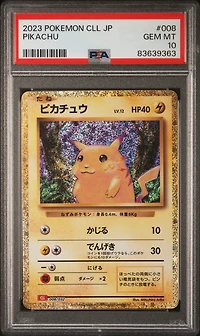 2023 Pokemon Japanese Cll-trading Card Game Classic Charizard & Ho-oh Ex Deck 008 Pikachu PSA