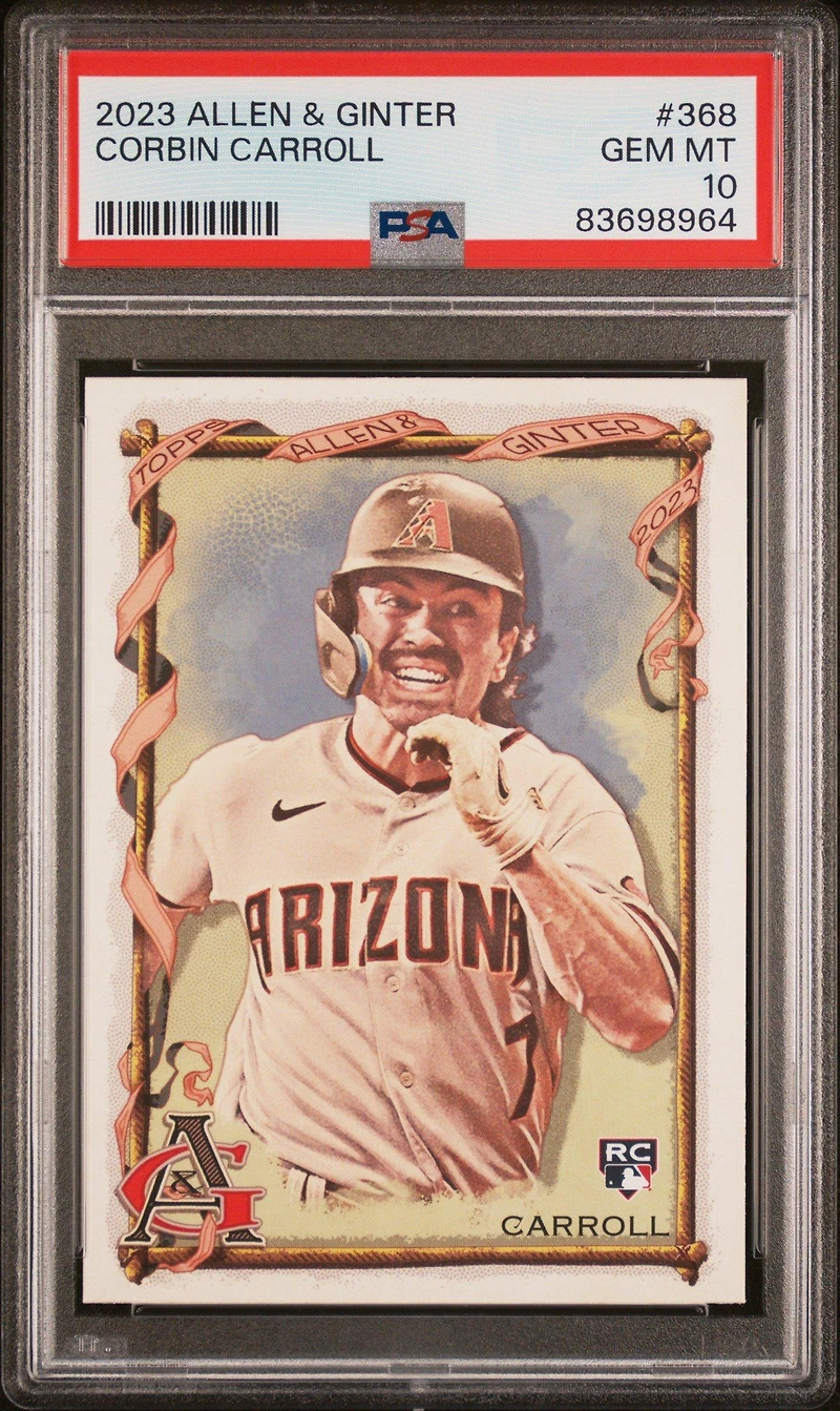 2023 Topps Allen & Ginter 368 Corbin Carroll PSA 10