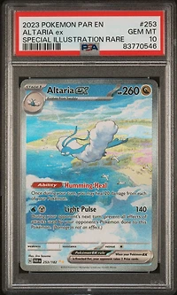 2023 Pokemon Par En-paradox Rift 253 Altaria Ex Special Illustration Rare PSA