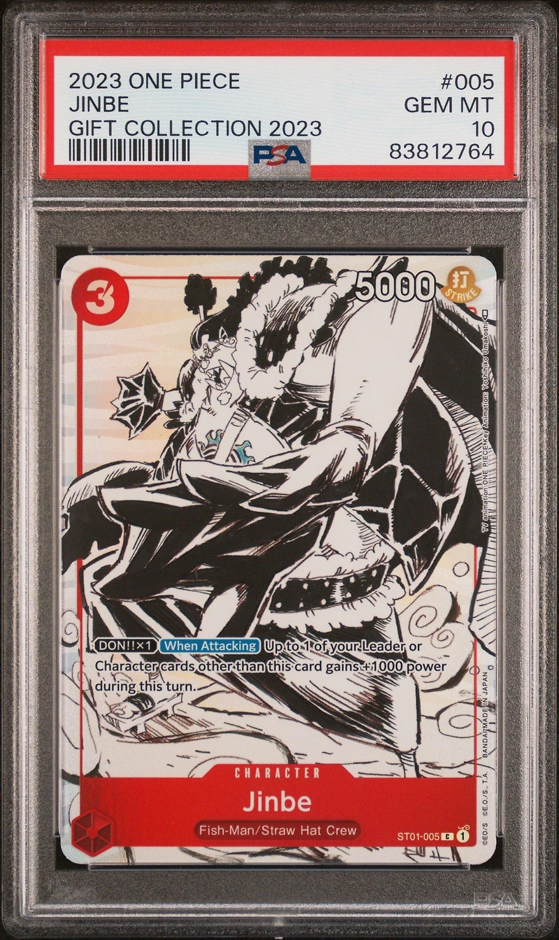 2023 One Piece Gift Collection 2023 005 Jinbe PSA 10