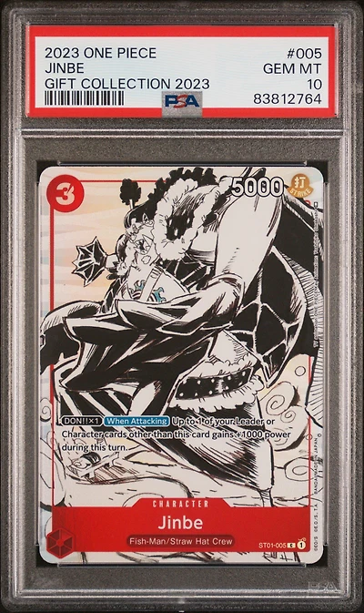 2023 One Piece Gift Collection 2023 005 Jinbe PSA 10