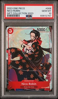 2023 One Piece Gift Collection 2023 008 Nico Robin PSA 10