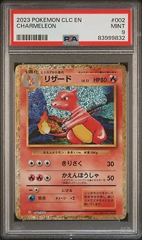 2023 Pokemon Clc-trading Card Game Classic Charizard & Ho-oh Ex Deck 002 Charmeleon PSA
