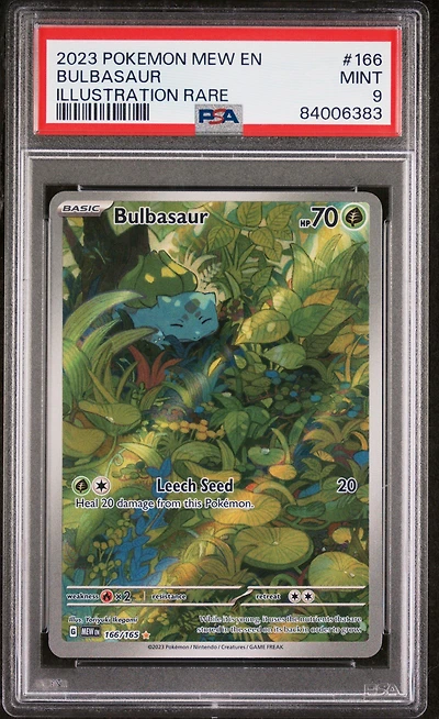 2023 Pokemon Mew En-151 166 Bulbasaur PSA