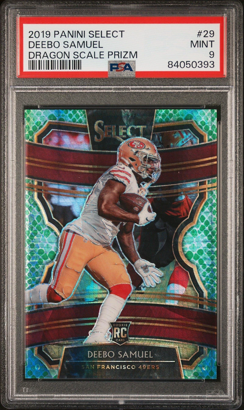 2019 Panini Select 29 Deebo Samuel PSA 9