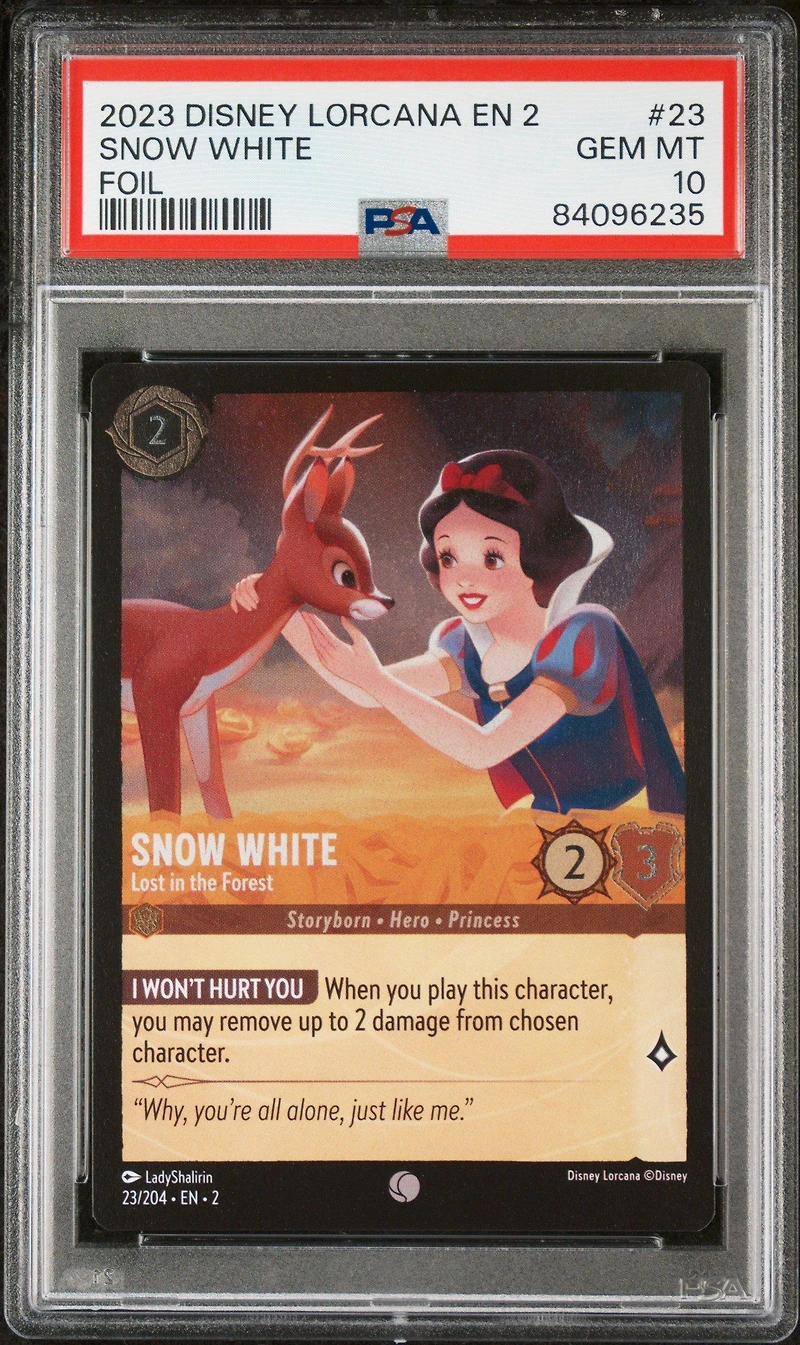 2023 Disney Lorcana En 2-rise Of The Floodborn Snow White