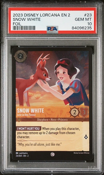 2023 Disney Lorcana En 2-rise Of The Floodborn Snow White