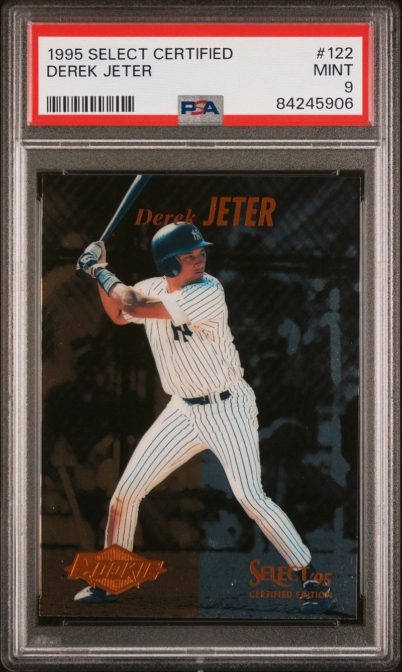 1995 Select Certified 122 Derek Jeter PSA 9