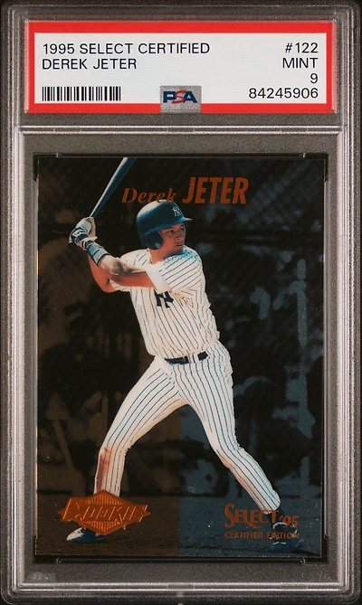 1995 Select Certified 122 Derek Jeter PSA 9