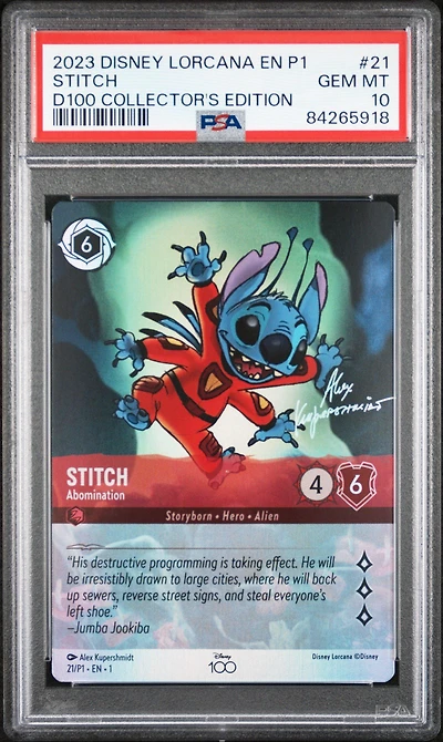 2023 Disney Lorcana En P1-promo 21 Stitch