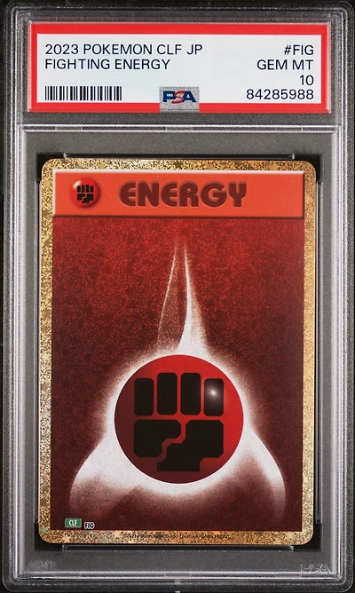 2023 Pokemon Japanese Clf-trading Card Game Classic Venusaur & Lugia Ex Deck Fig Fighting Energy PSA 10