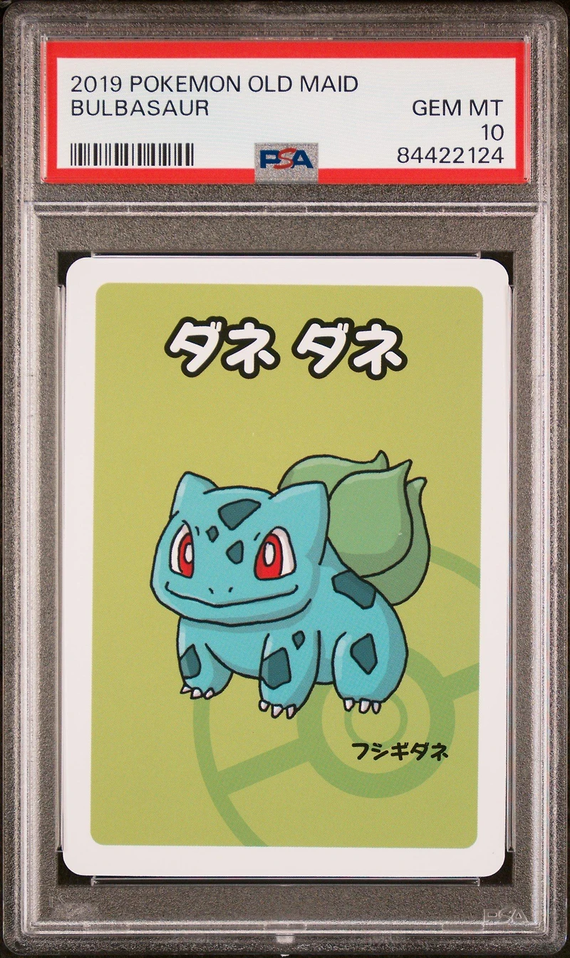 2019 Pokemon Old Maid null Bulbasaur PSA 10