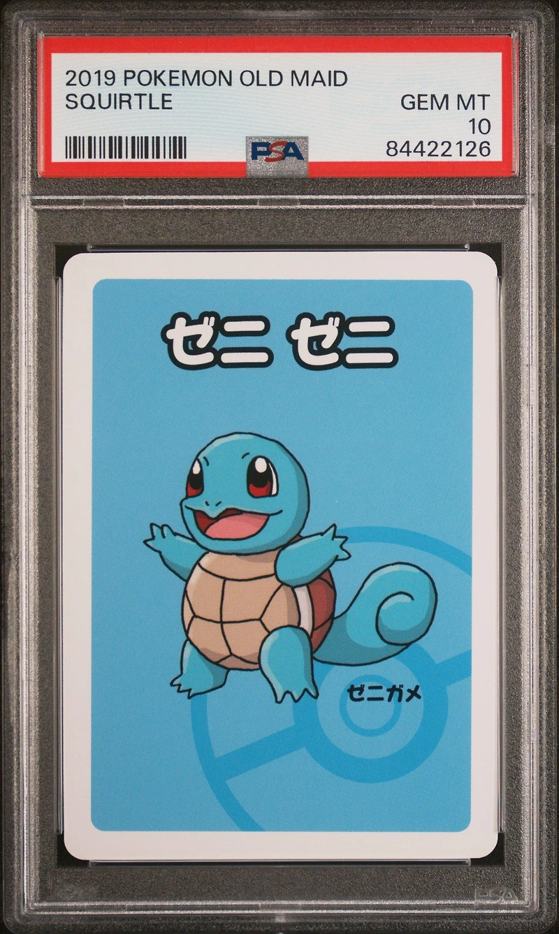 2019 Pokemon Old Maid null Squirtle PSA 10